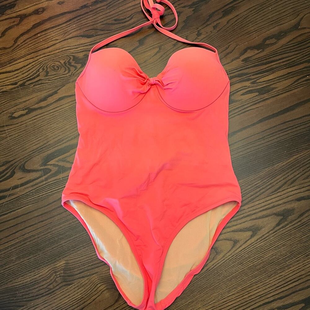 J. Crew Halter One-Piece Swimsuit